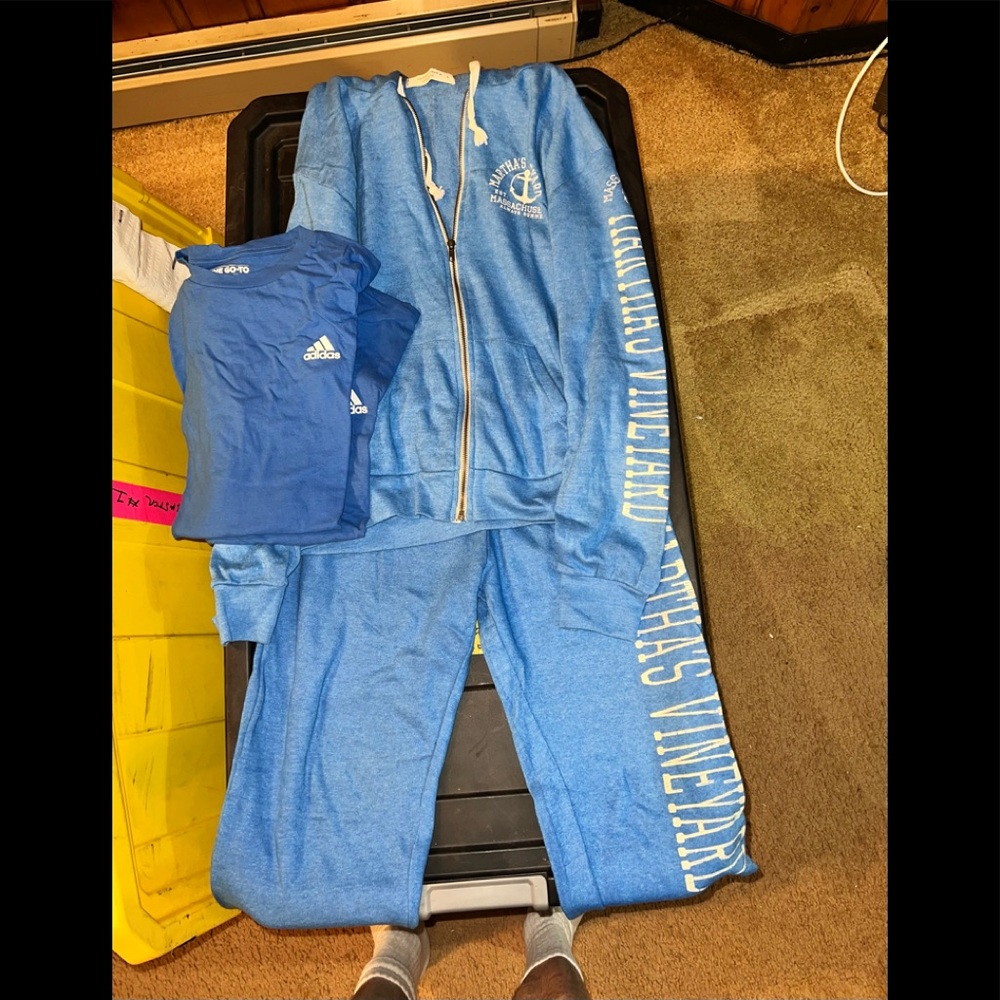 Men’s jogger Bundle. One jogging suit, 4 pants, two shirts. One low price.